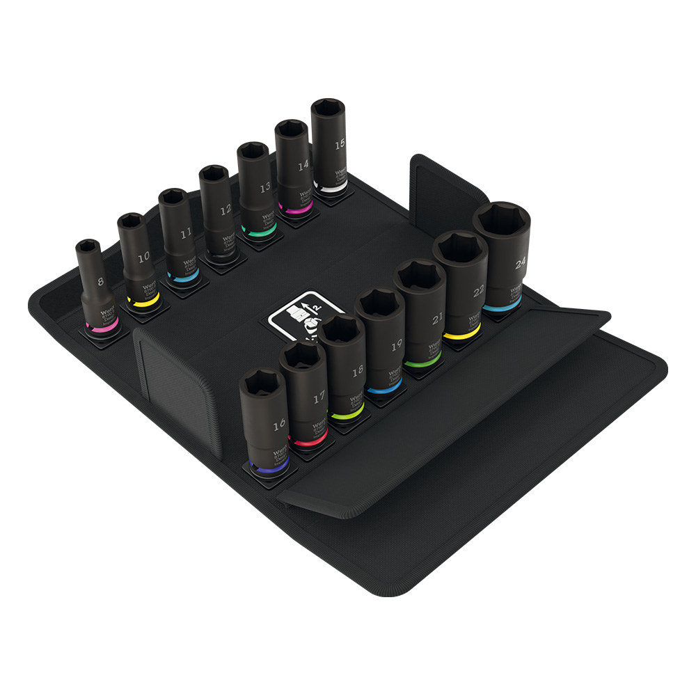 德國Wera三分IMP長套筒14件組＋收納包