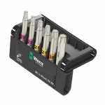 德國Wera星型HF彩⾊起⼦頭(6⽀組)