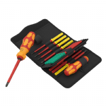 德國Wera絕緣VDE棘輪17件-帆布包