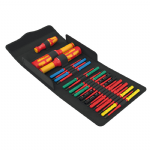 德國Wera絕緣VDE扭⼒起⼦23件＋收納包