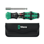 德國Wera彩⾊棘輪起⼦6件組＋收納包