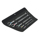 德國Wera Joker加長棘輪扳⼿5⽀組+收納包